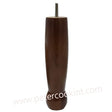 Turned Feet - Rich Teak Finish H200mm_D55mm