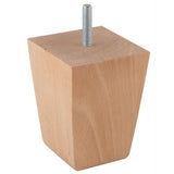 Square Tapered Feet - Sanded Unpolished H102mm_D78mm
