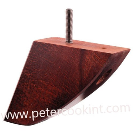 Angled Back Legs - Mahogany Gloss Finish H94mm_D95mm