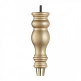 Gold Glimmer Hand Painted Sofa Leg – D-E5053G - Brass Cup Cap