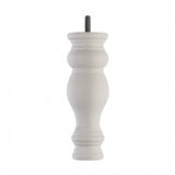 Hand Painted Wooden Sofa Leg 185mm x 66mm - Clay