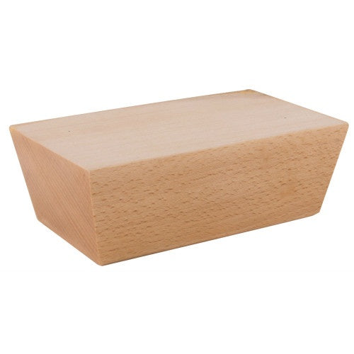 Block Feet - Natural Gloss Finish H58mm_L168mm