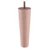 Round Tapered Feet - Sanded Unpolished H100mm_D50mm