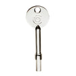 KEY TO SUIT WF WITH 4MM HEX LOCKING BOLTS - SASH STOP KEY - POLISHED CHROME - 4 MM - EACH