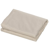 Outsunny 600D Oxford Cloth Garden Furniture Cover Waterproof, 3 Seater Sofa Protector for Patio, Outdoor, Beige, 218 x 111 x 63-101 cm