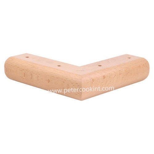 Corner Feet - Sanded Unpolished H40mm_L160mm (FSC 100%)