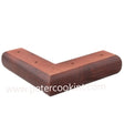 Corner Feet - Mahogany Gloss Finish H40mm_L160mm (FSC 100%)