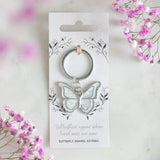 Butterflies Appear Keyring