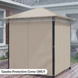 Outsunny 2 x 2 (m) Gazebo Protective Cover, Waterproof Cover for Gazebo, Canopy and Tent