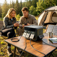 HOMCOM Portable Power Station with LiFePO4 Battery, 1.5H Fast Charge, Camping Power Pack with 600W AC/USB-A & USB-C Output