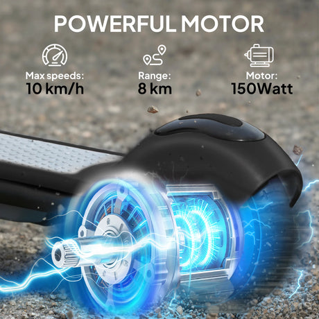 SPORTNOW Electric Scooter for Kids, with LED Display, Green