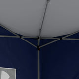 Outsunny 3 x 3(m) Pop Up Gazebo, Water and UV Resistant Party Tent Camping Canopy Marquee with Carry Bag, Blue
