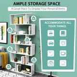 6-tier Bookshelf with Anti-Tipping Device for Office