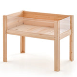 30/47 Inch Wooden Raised Garden Bed-S
