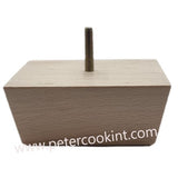 Square Tapered Feet - Natural Gloss Finish H48mm_D116mm