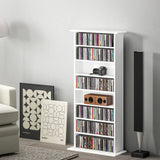 HOMCOM 360 CD Storage Unit - White