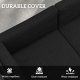 Outsunny Set of 14 Dining Set Cushions - Black