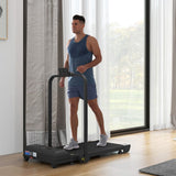 HOMCOM 2.5HP Walking Pad Treadmill, Folding Under Desk Treadmill, Walking Machine, 1-10km/h, with Remote Control