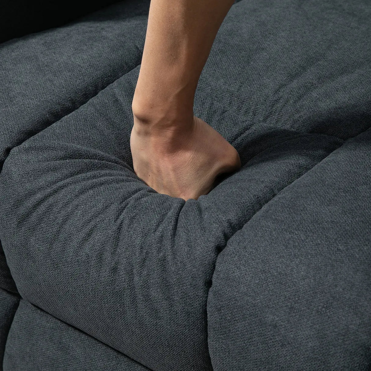 HOMCOM Electric Riser Recliner Armchair14 Oversized Chair with Cup Holder & Side Pockets for Elderly in Living Room, Charcoal Grey