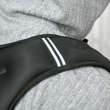 HOMCOM 5KG Weighted Vest, Running Weight Vest with Adjustable Straps, Convenient Pocket and Reflective Strips, for Men and Women Cardio Exercise Strength Training Workout