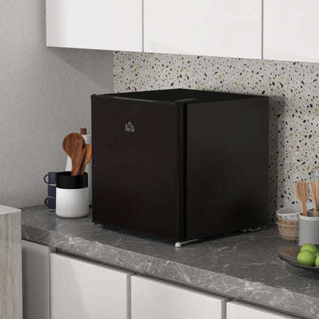 HOMCOM 35L Mini Freezer, -24 to -14 Temperature - Black