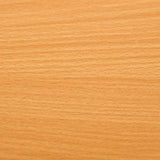 HOMCOM CD Storage Unit with Adjustable Shelves, 89 x 130.5 cm, Beech Wood Finish