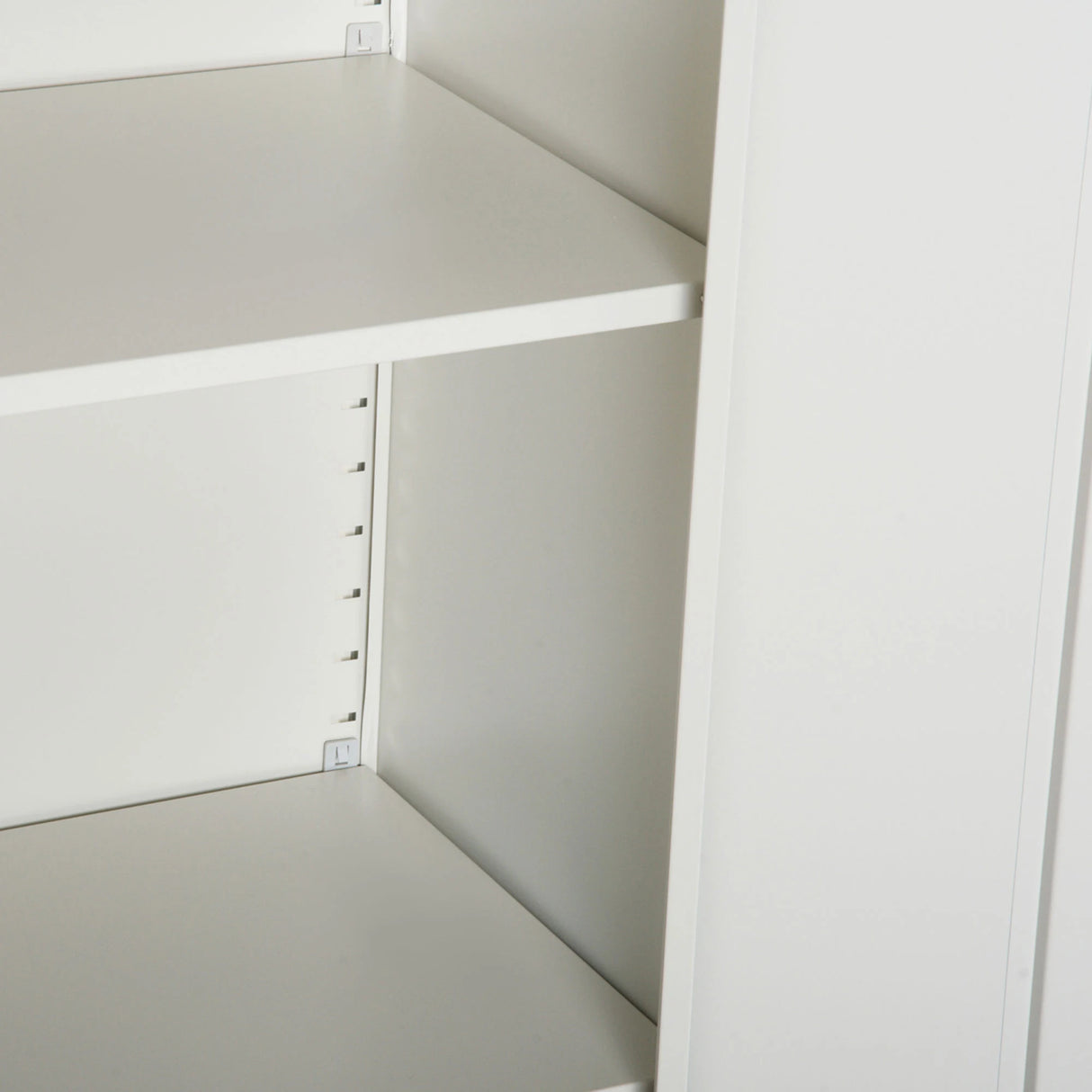 Vinsetto Lockable Filing Cabinet Tall Adjustable Shelf Large Office Storage for Office Use, White