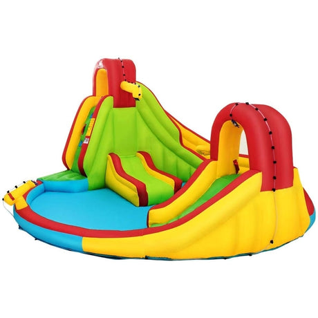 Inflatable Water Slide Jumping Castle with Two Slides Trampoline
