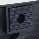 DURHAND 2 Pieces Car Ramps Heavy Duty 2.5 Ton Motorhome Levelling Ramps, Plastic Garage Workshop Car Lift, Portable Automotive Vehicle Campervan Car Ramp, Black