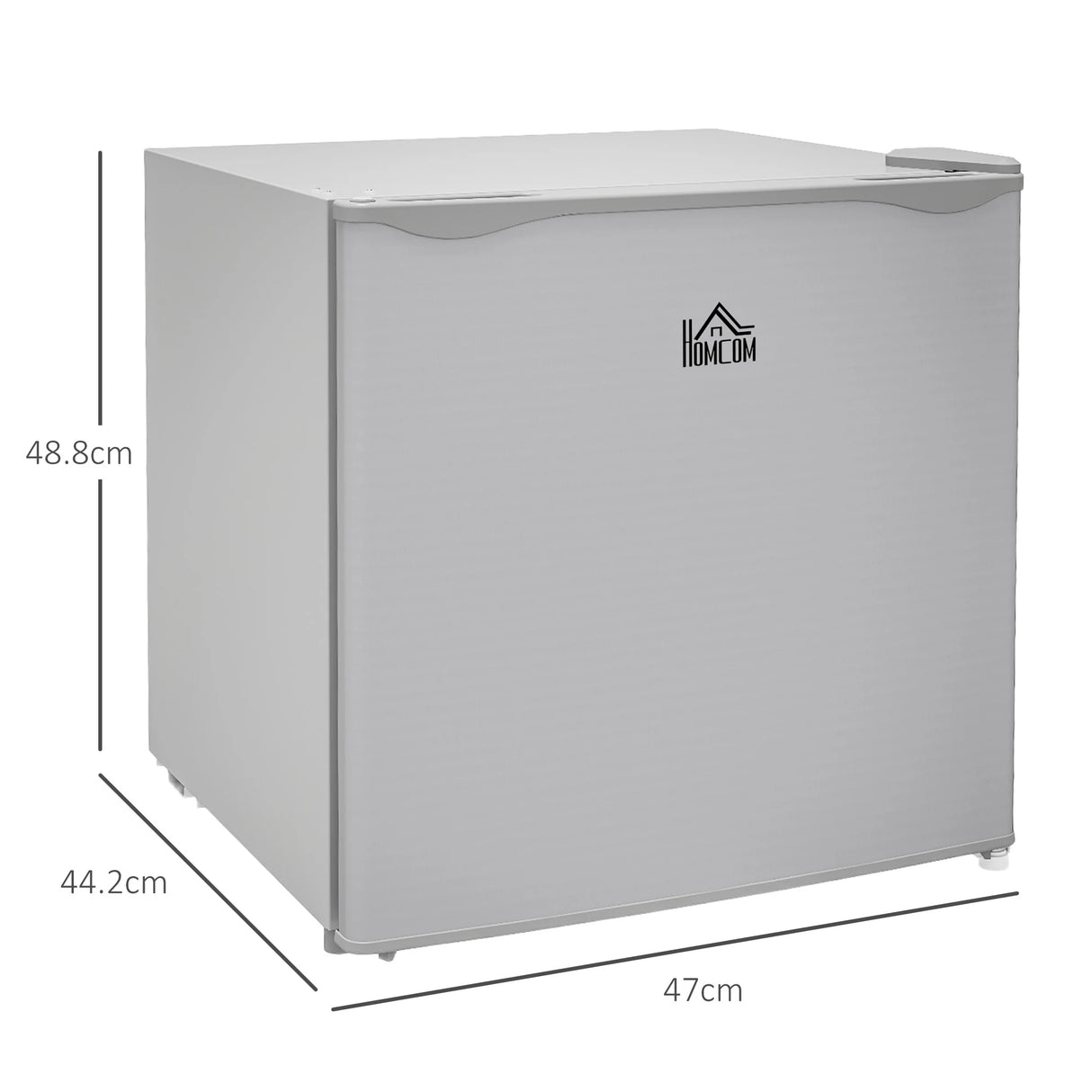 HOMCOM 35L Mini Freezer, -24 to -14 Temperature - Grey