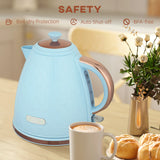HOMCOM 3kW Rapid Boil Honeycomb Kettle - Light Blue