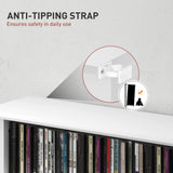 HOMCOM 360 CD Storage Unit - White