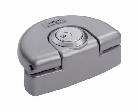 EXTERNAL LOCKING ATTACHMENT COMPLETE WITH CYLINDER - SILVER - PACK