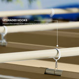 Outsunny 3 x 3m Retractable Roof Metal Pergola - Black