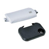 Outsunny Zero Gravity Lounger Chair, Folding Reclining Patio Chair with Shade Cover, Padded Seat, Cup Holder, Soft Cushion and Headrest for Poolside, Camping, Grey