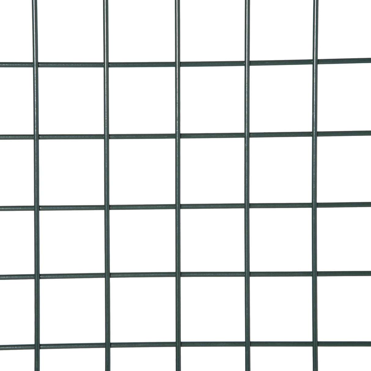 HOMCOM Green Steel Garden Gate with Lock and 3 Keys 97 x 150cm, Green