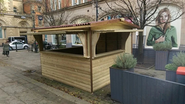 3M X 3M TRIPLE SERVE CHALET