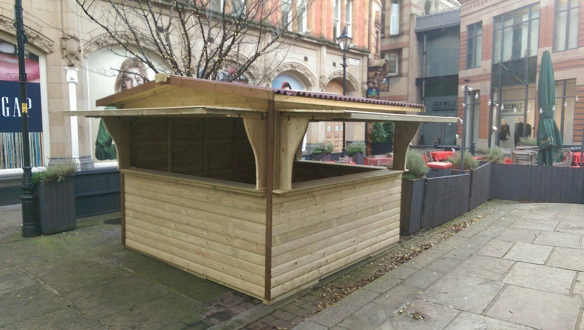 3M X 3M TRIPLE SERVE CHALET