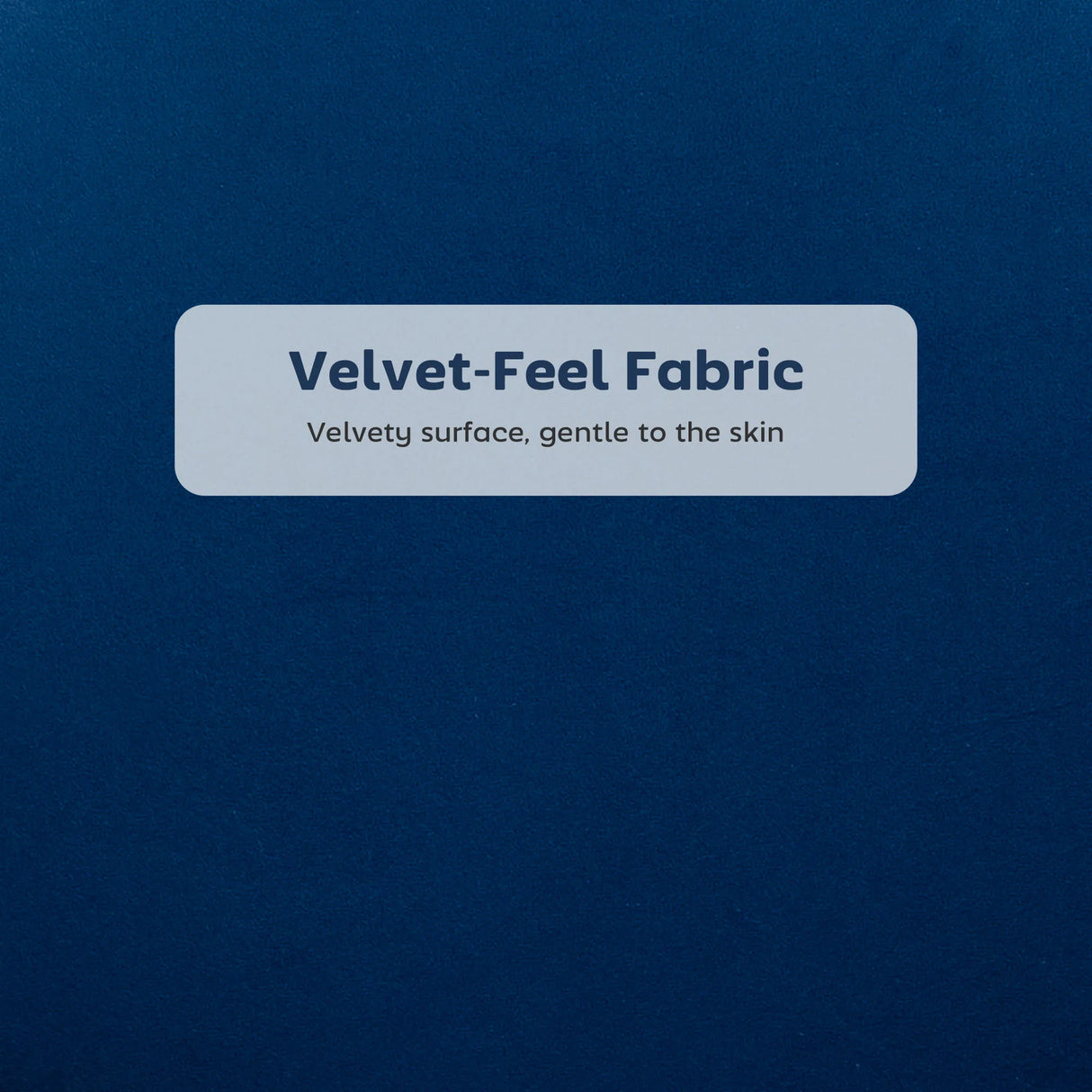 HOMCOM Set of Two Velvet-Feel Lotus Bar Stools - Dark Blue