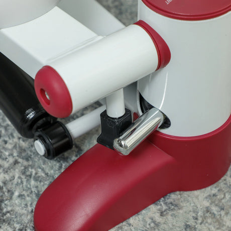 SPORTNOW Mini Stepper Machine, with LCD Monitor, Non-Slip Pedals, Grey