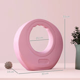 SPORTNOW 12kg Kettlebell, Kettle Bell with Wide Handle for Home Gym, Weight Lifting, Strength Training, Pink