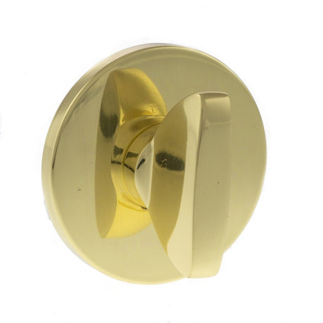 Tupai Exclusivo 5S Line WC Turn and Release *for use with ADBCE* on 5mm Slimline Round Rose - Polished Brass - Each