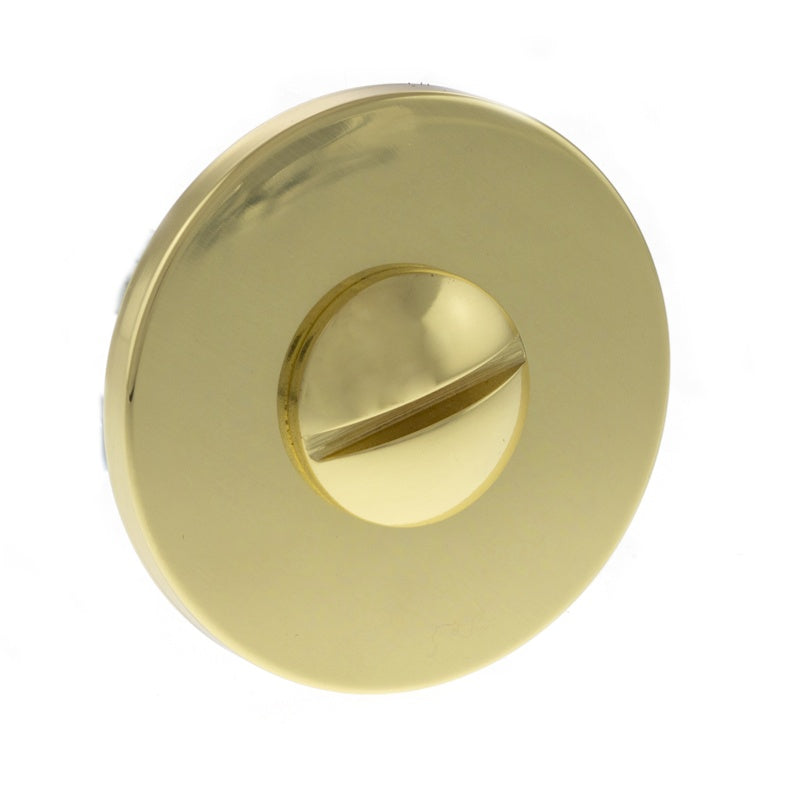 Tupai Exclusivo 5S Line WC Turn and Release *for use with ADBCE* on 5mm Slimline Round Rose - Polished Brass - Each