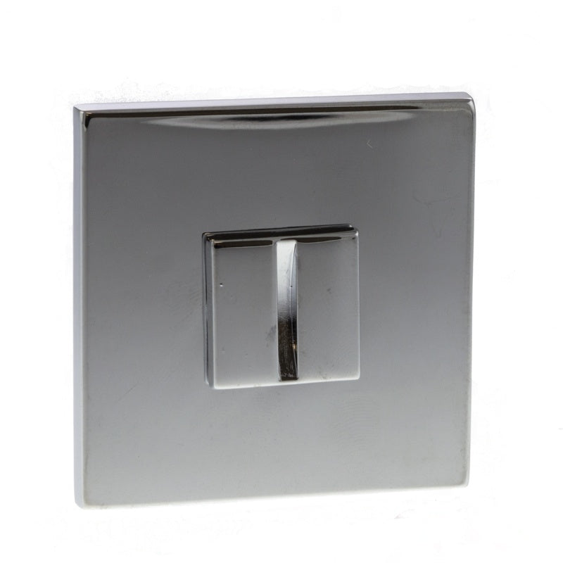 Tupai Exclusivo 5S Line WC Turn and Release *for use with ADBCE* on 5mm Slimline Square Rose - Bright Polished Chrome - Each