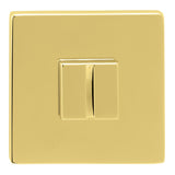 Tupai Exclusivo 5S Line WC Turn and Release *for use with ADBCE* on 5mm Slimline Square Rose - Raw Brass - Each