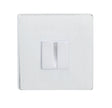 Tupai Exclusivo 5S Line WC Turn and Release on 5mm Slimline Square Rose - White - Each