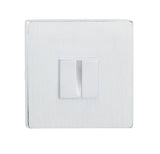 Tupai Exclusivo 5S Line WC Turn and Release on 5mm Slimline Square Rose - White - Each