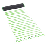 Outsunny Grow Tent Reflective Mylar Hydroponic with Adjustable Vents and Floor Tray for Indoor Plant Growing, 80 x 80 x 160 cm (31.5" x 31.5" x 63")