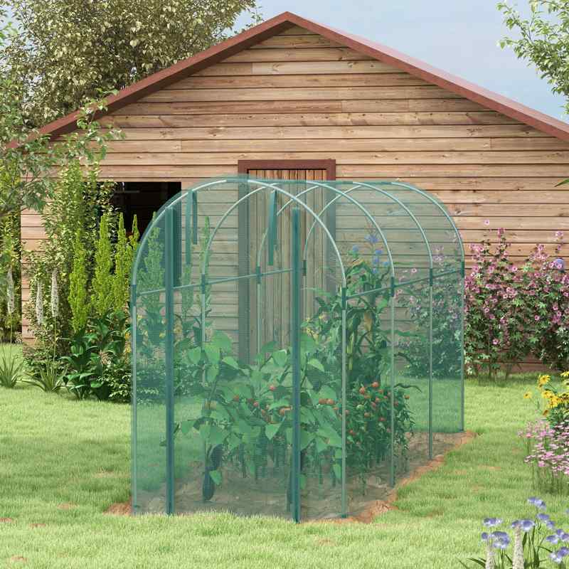 Outsunny 360 x 120cm Mini Polytunnel Greenhouse