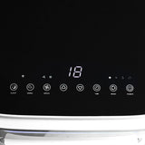 HOMCOM 9000 BTU Portable Air Conditioner, Smart Home WiFi Compatible, 4 in 1 Air Conditioning Unit, Dehumidifier, Fan with Remote, 24H Timer, Window Venting Kit, 20m2, R290, A Energy Efficiency